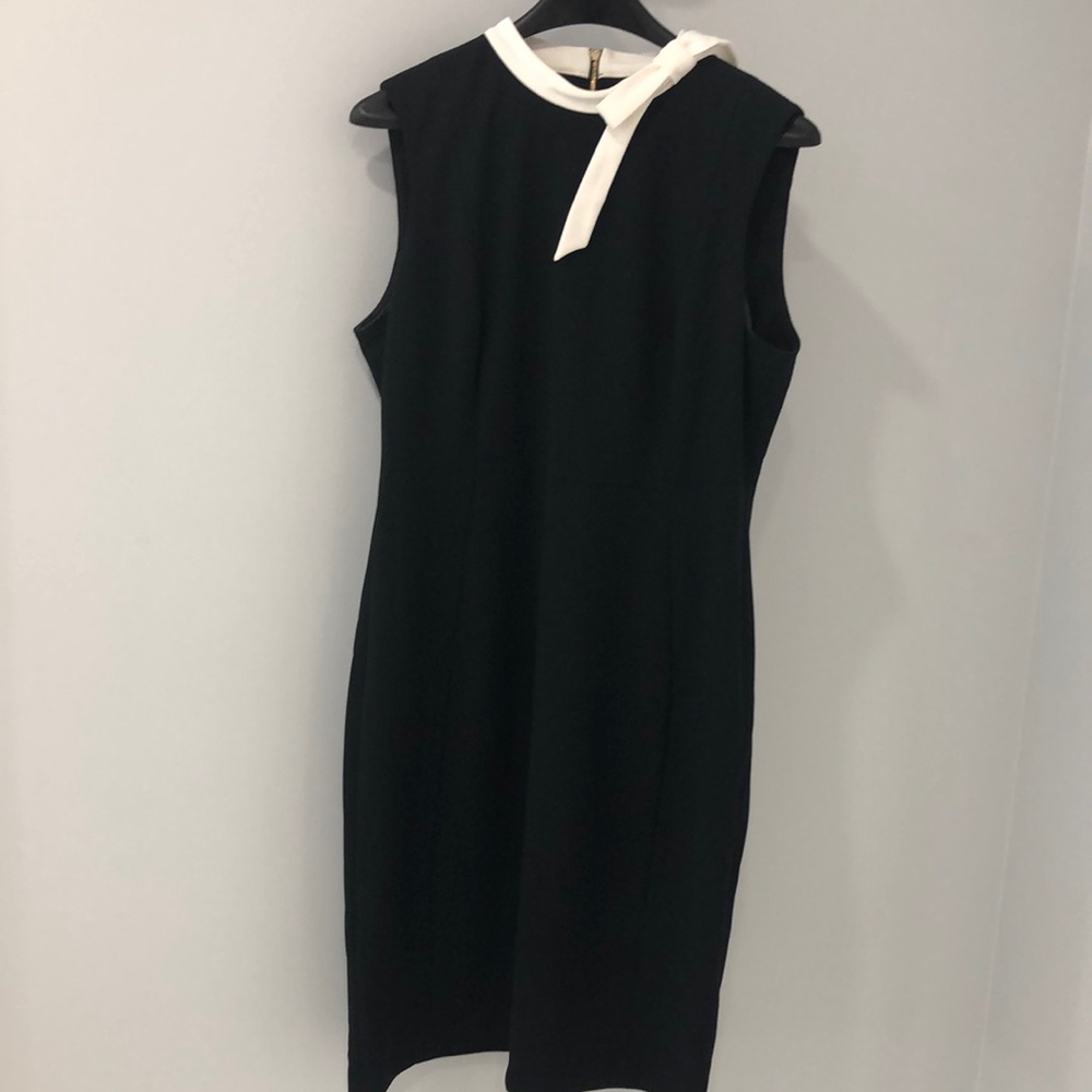 Calvin Klein Dress with white bow detail